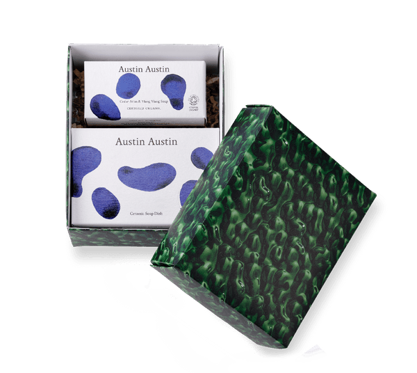 Soap Bar & Soap Dish Gift Set