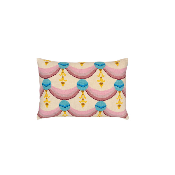 Cross-Stitch Pillow Cover 14×20 in