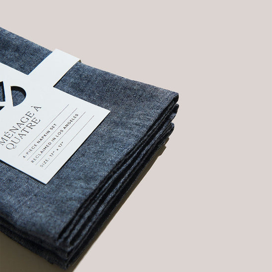 Japanese Chambray Napkins | Set of 4
