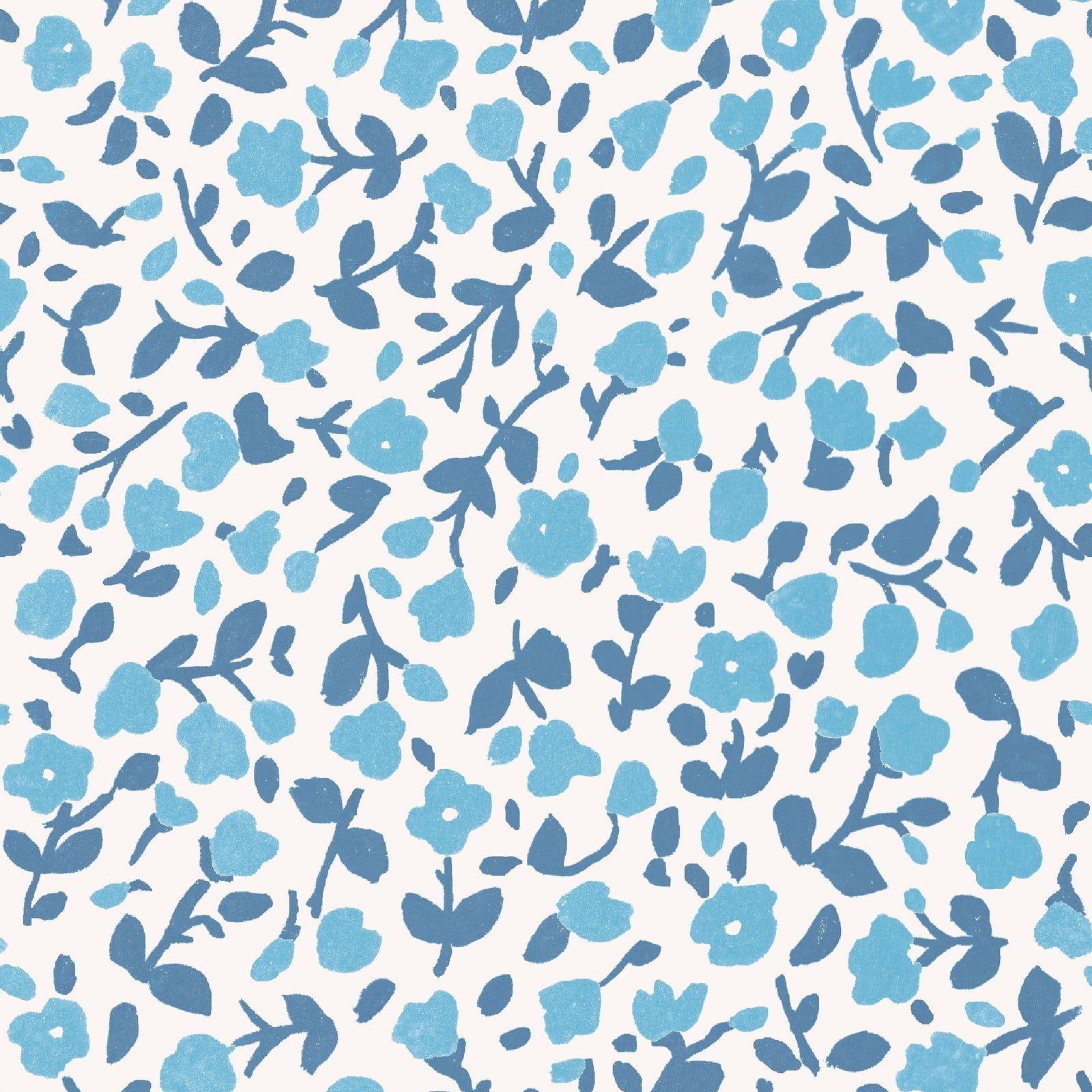 Wallpaper - Blossom Two Blues