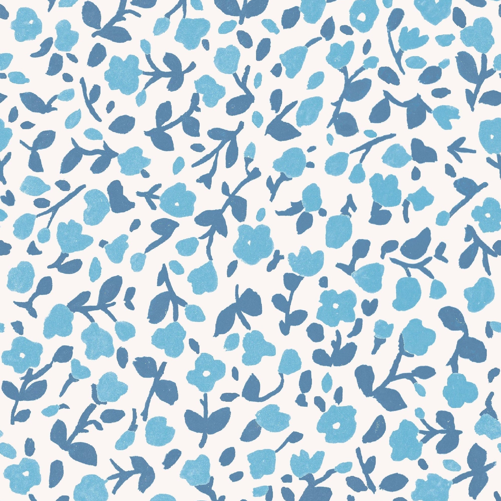 Wallpaper - Blossom Two Blues