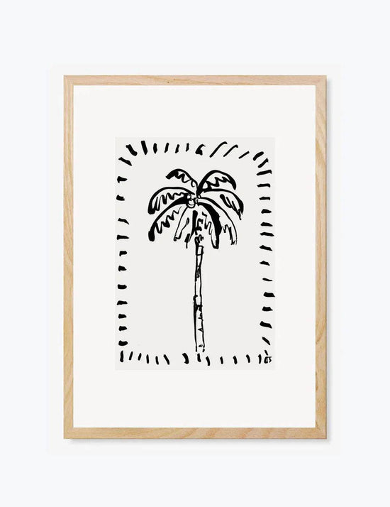 The Coconut Palm Print