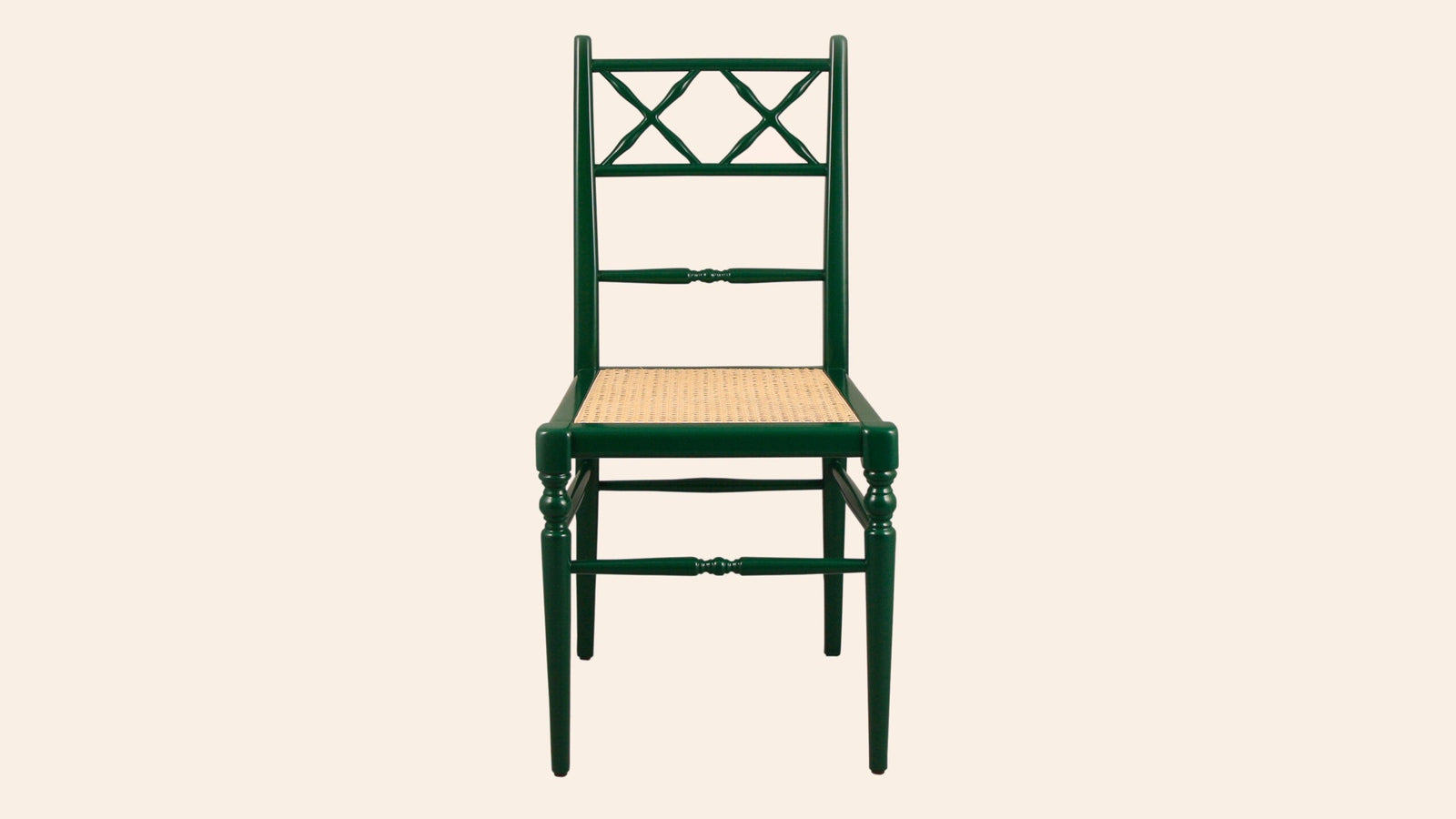 Pair of Chiara Dining Chairs, Forest