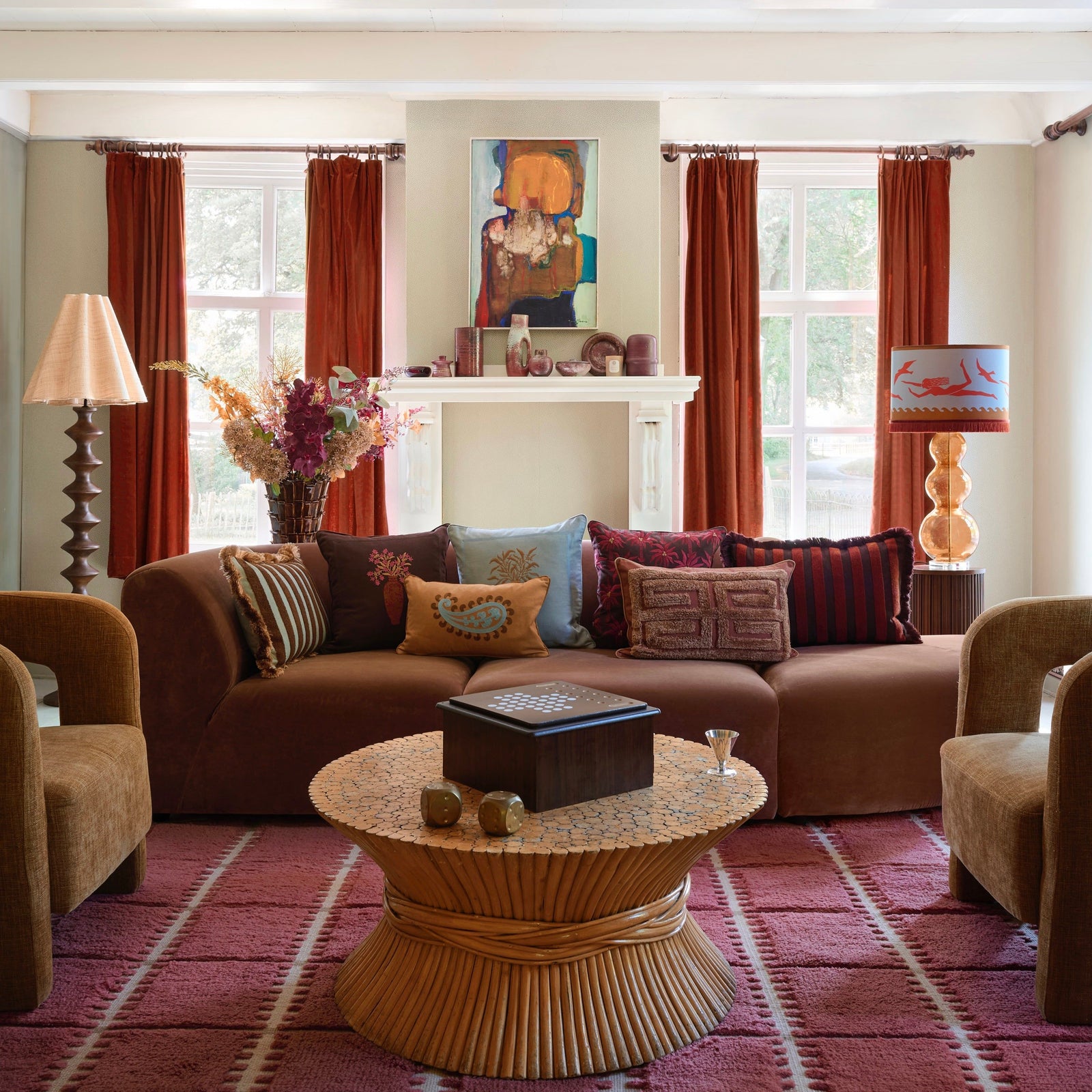 Cushion Cleo Spice & Safari