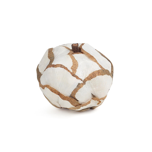 Halloween Sola Wood Pumpkin- Dia 8 inch (SET OF 6)