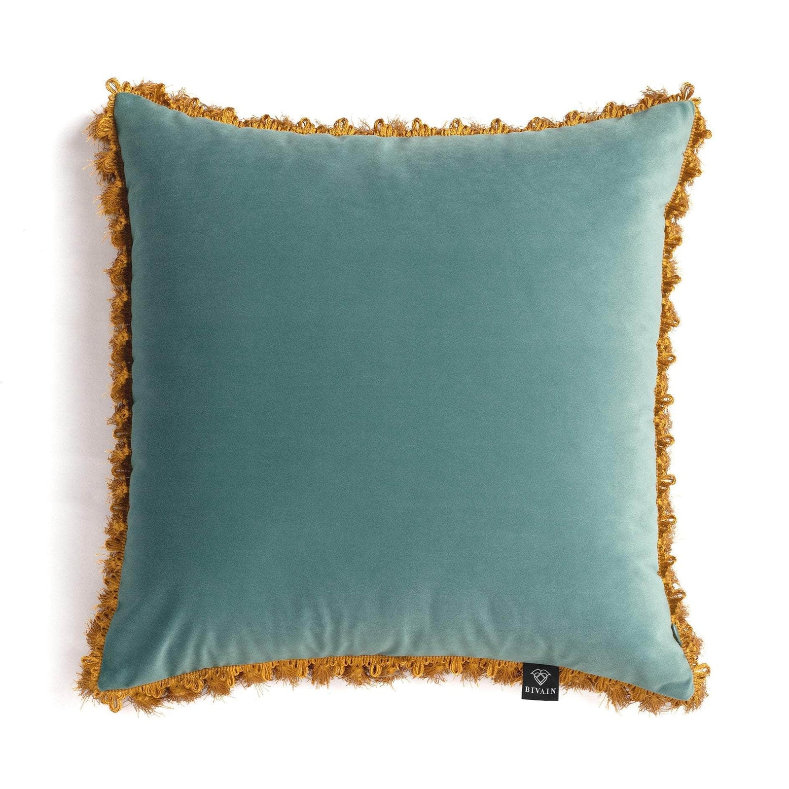 Frida Ochre Velvet Cushion