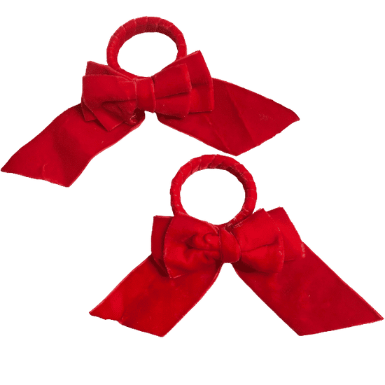 Set of Christmas Napkin Rings