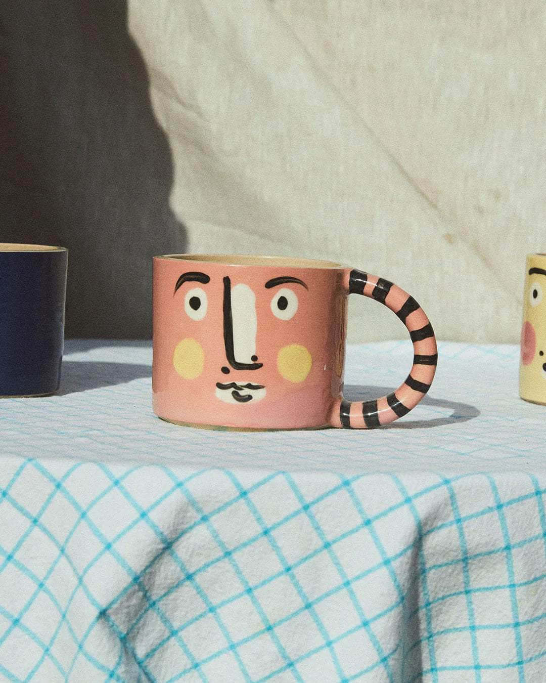 Face Mug Pink