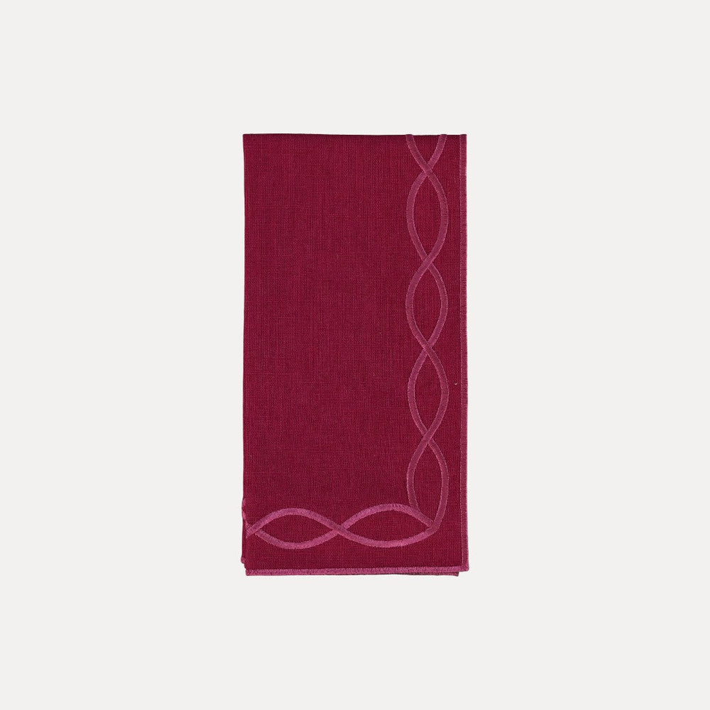 Viseu Napkin, Pink with Pink