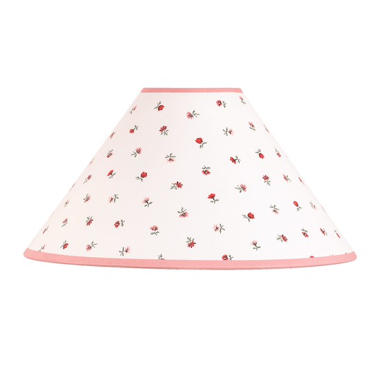 Petites Fleurs Cone Lampshade - Berry