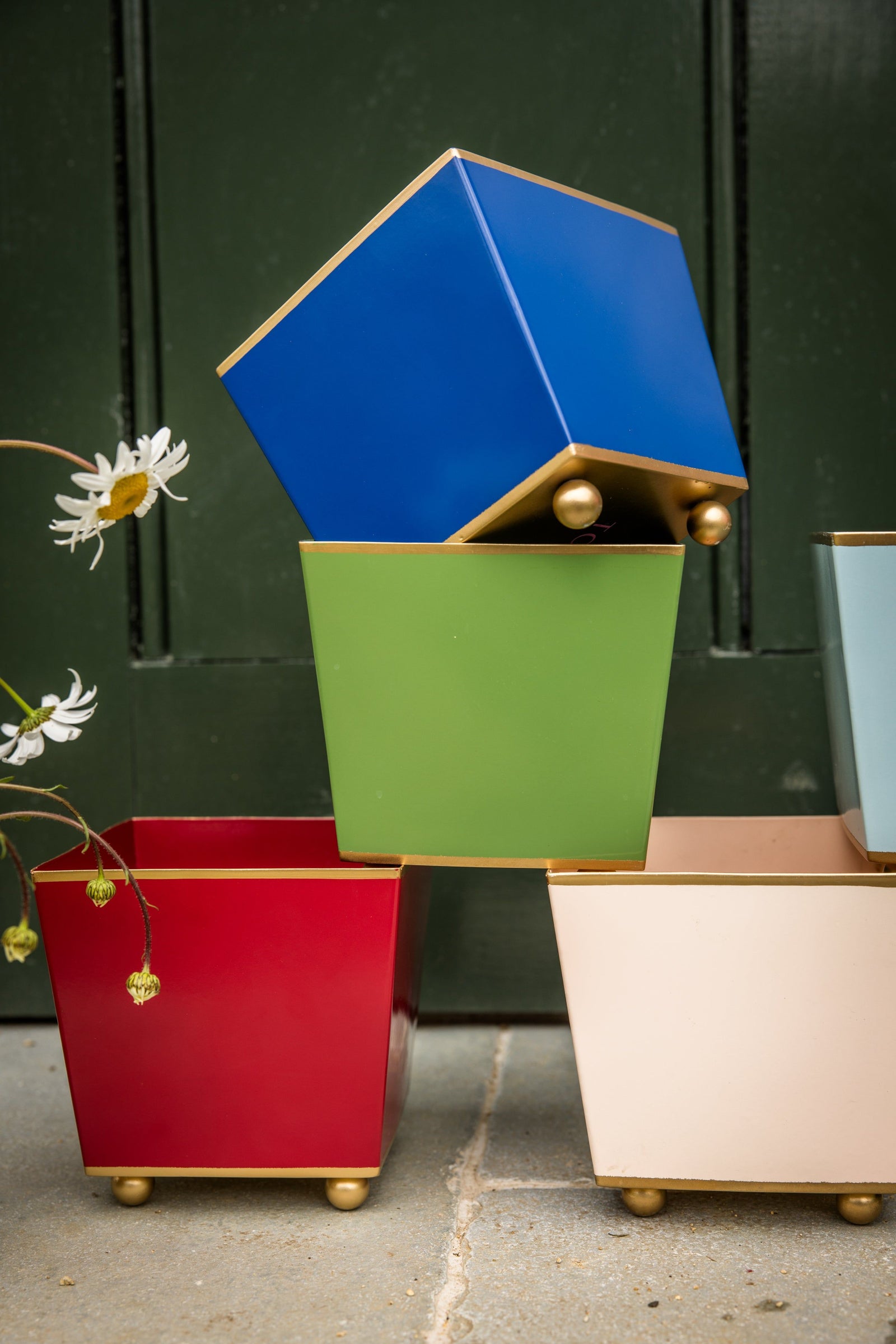 Square Planter | Small | Ruby Red