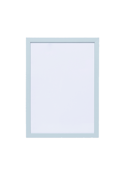 Sky Blue Wood Picture Frame