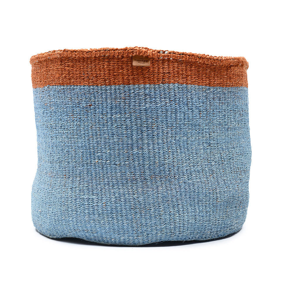 MFUPI: XL Orange & Blue Storage Basket