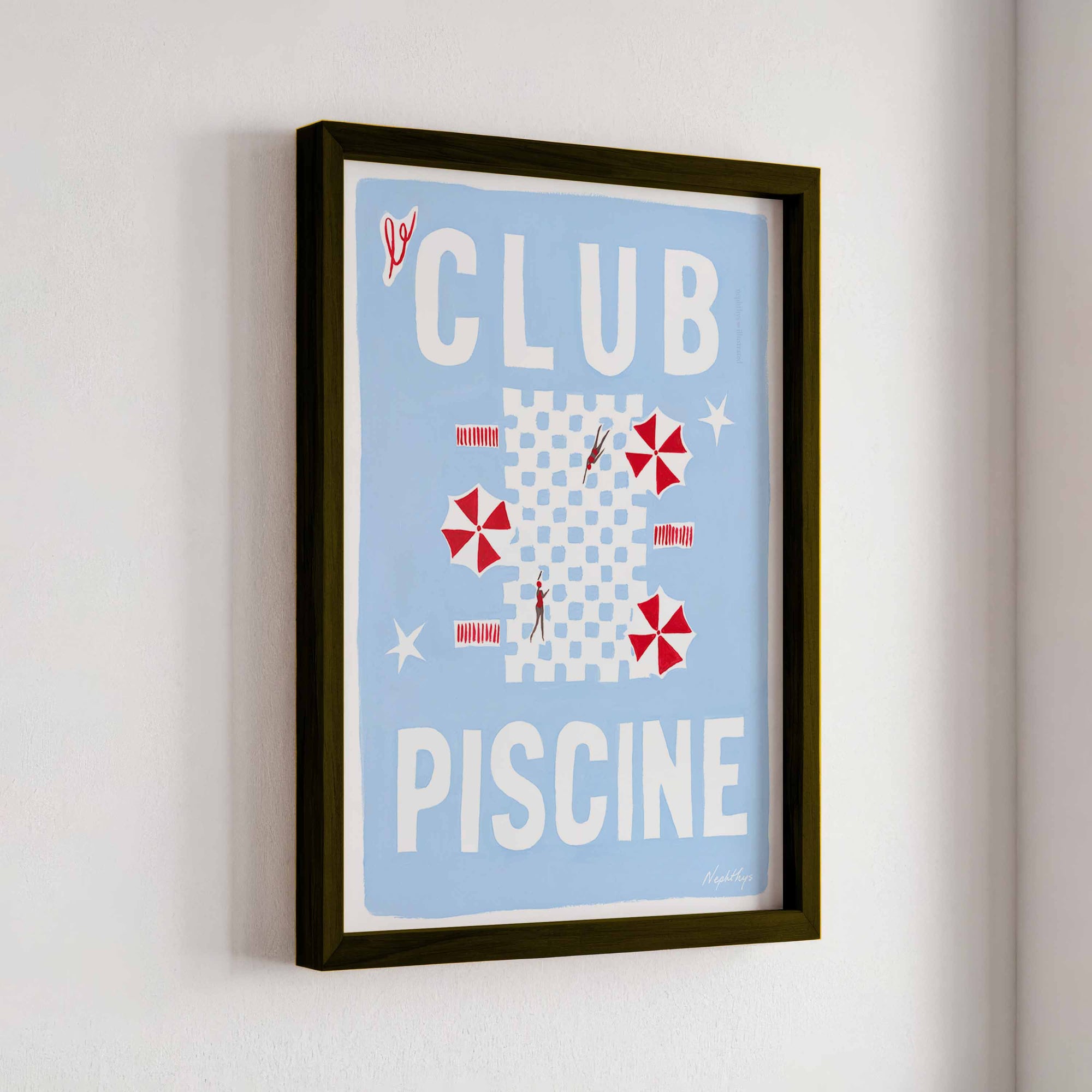 Club Piscine Print