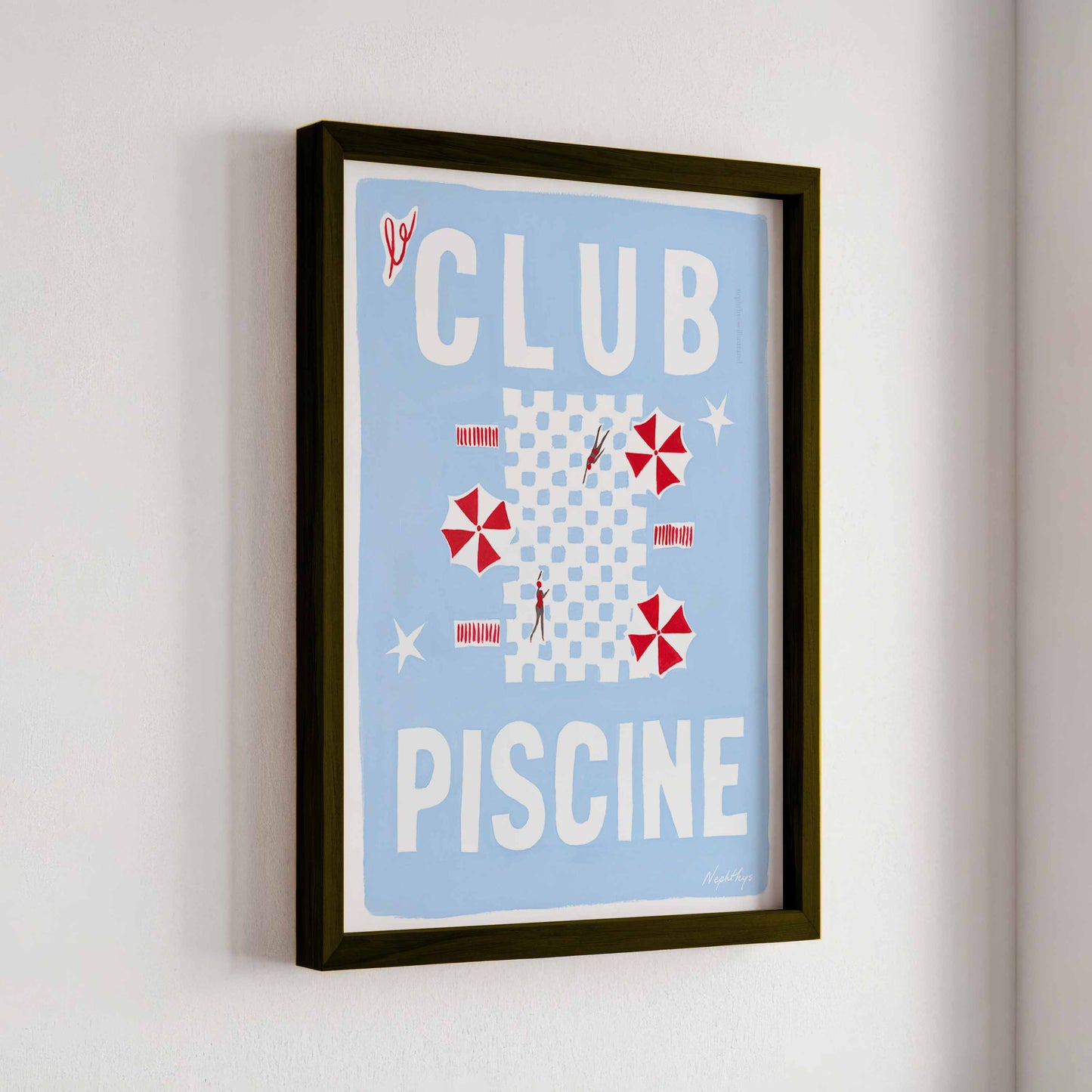 Club Piscine Print