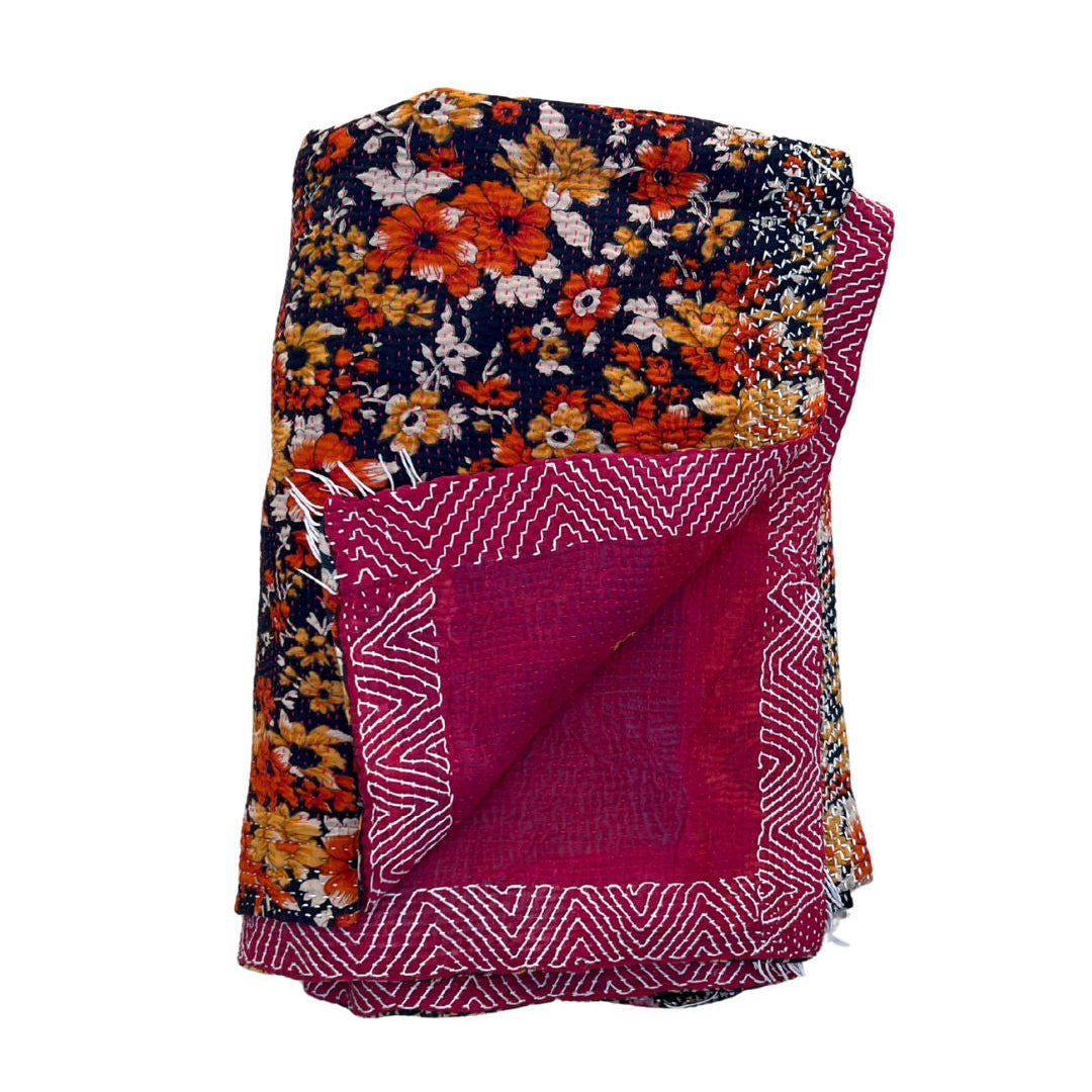 Midweight Kantha Quilt No. 004