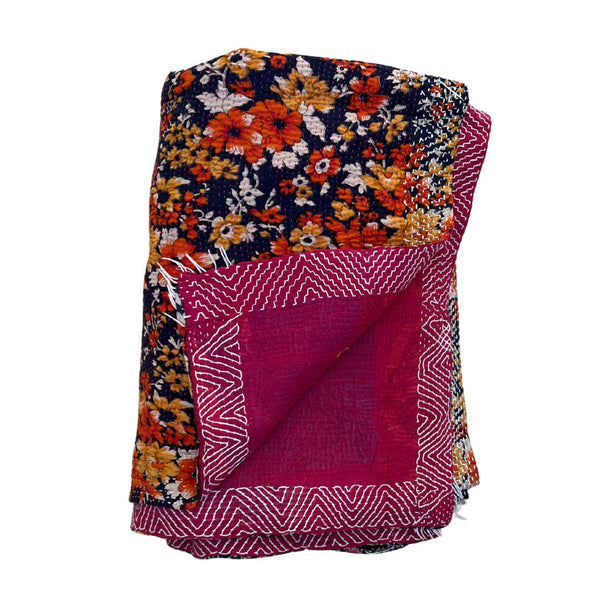 Midweight Kantha Quilt No. 004