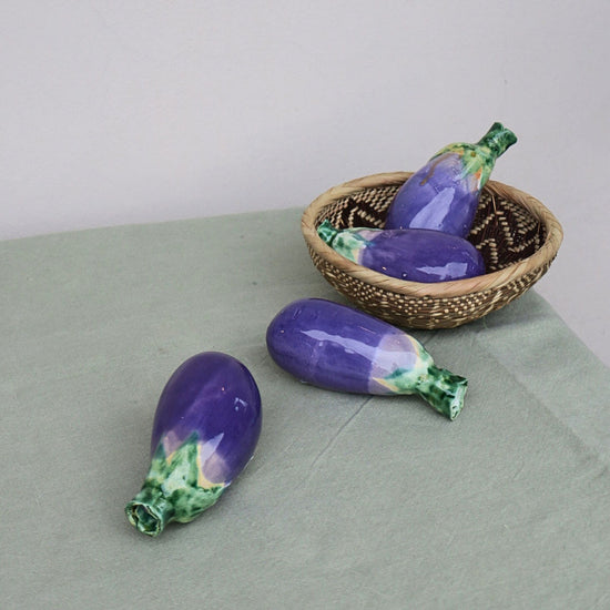 Ceramic Eggplant