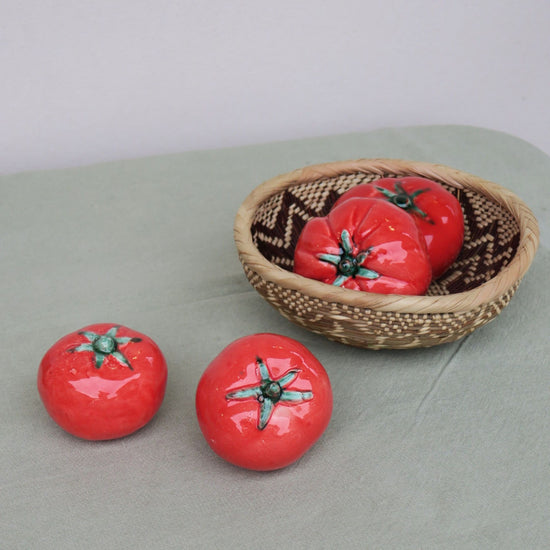 Medium Ceramic Tomato