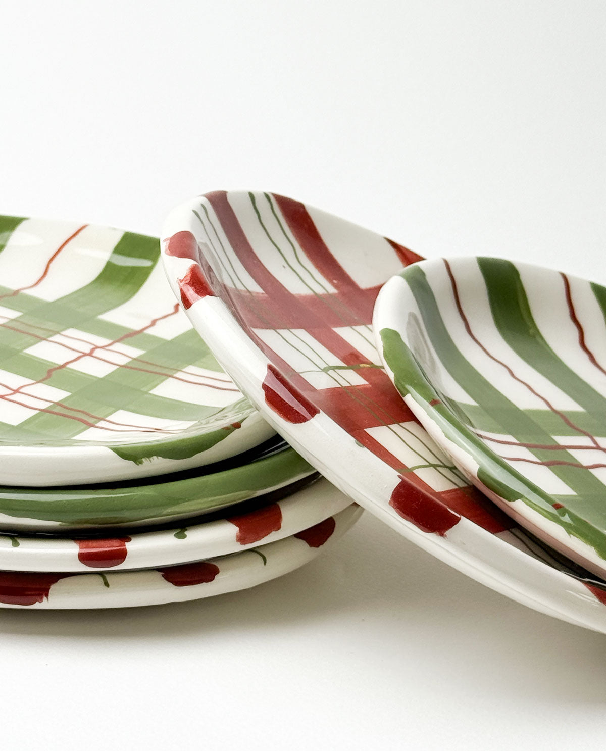 Ceramic Festive Side Plate