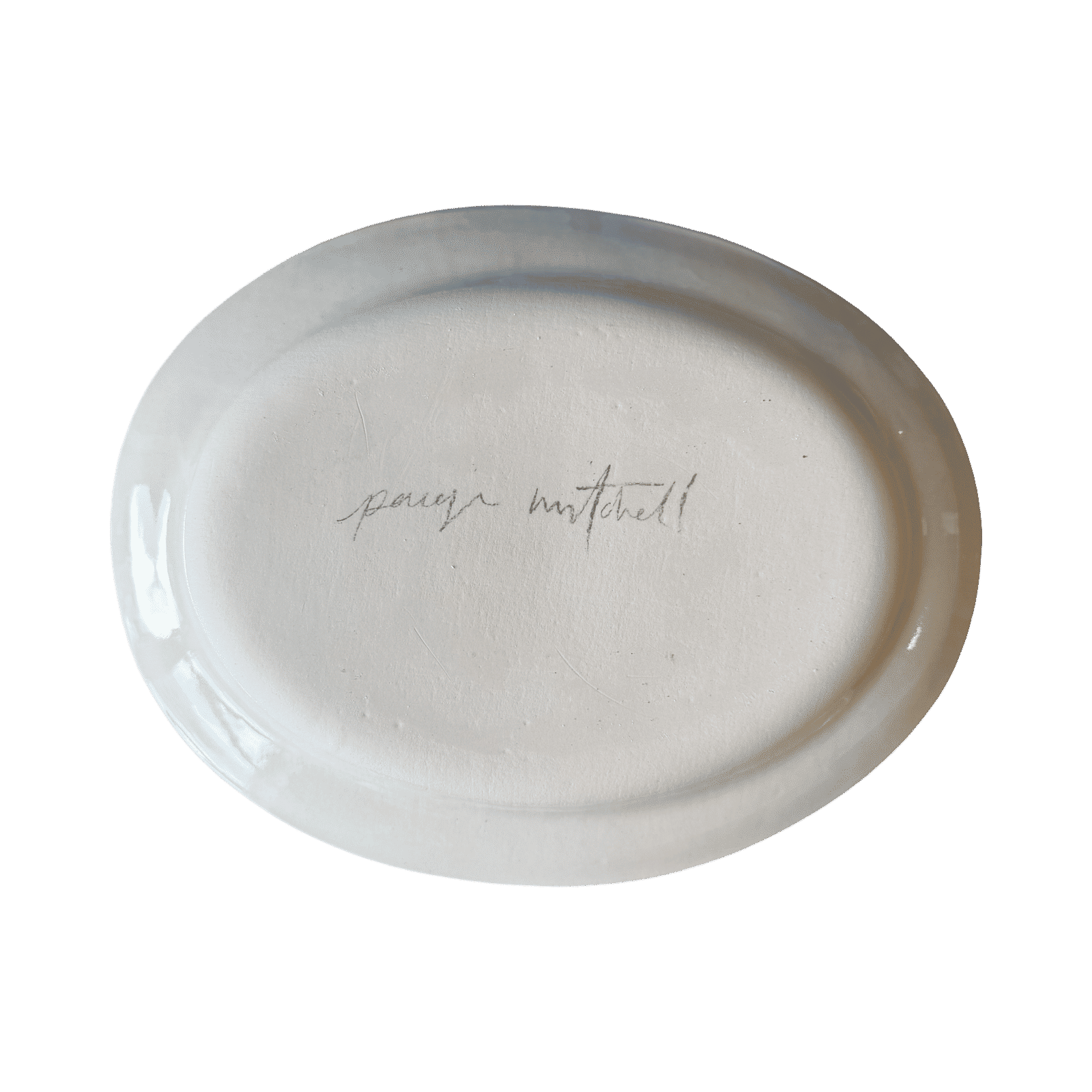 Circus Platter - Blue and Honey - Large