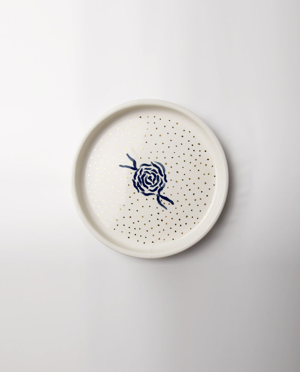 Royal Blue Dessert Plate