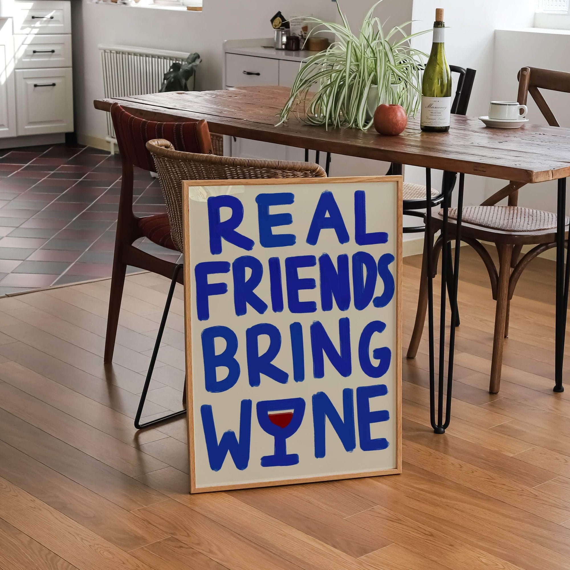 Real Friends Bring Wine