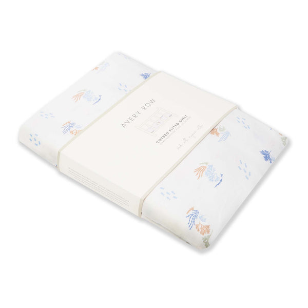 Cotbed Fitted Sheet - Coastline