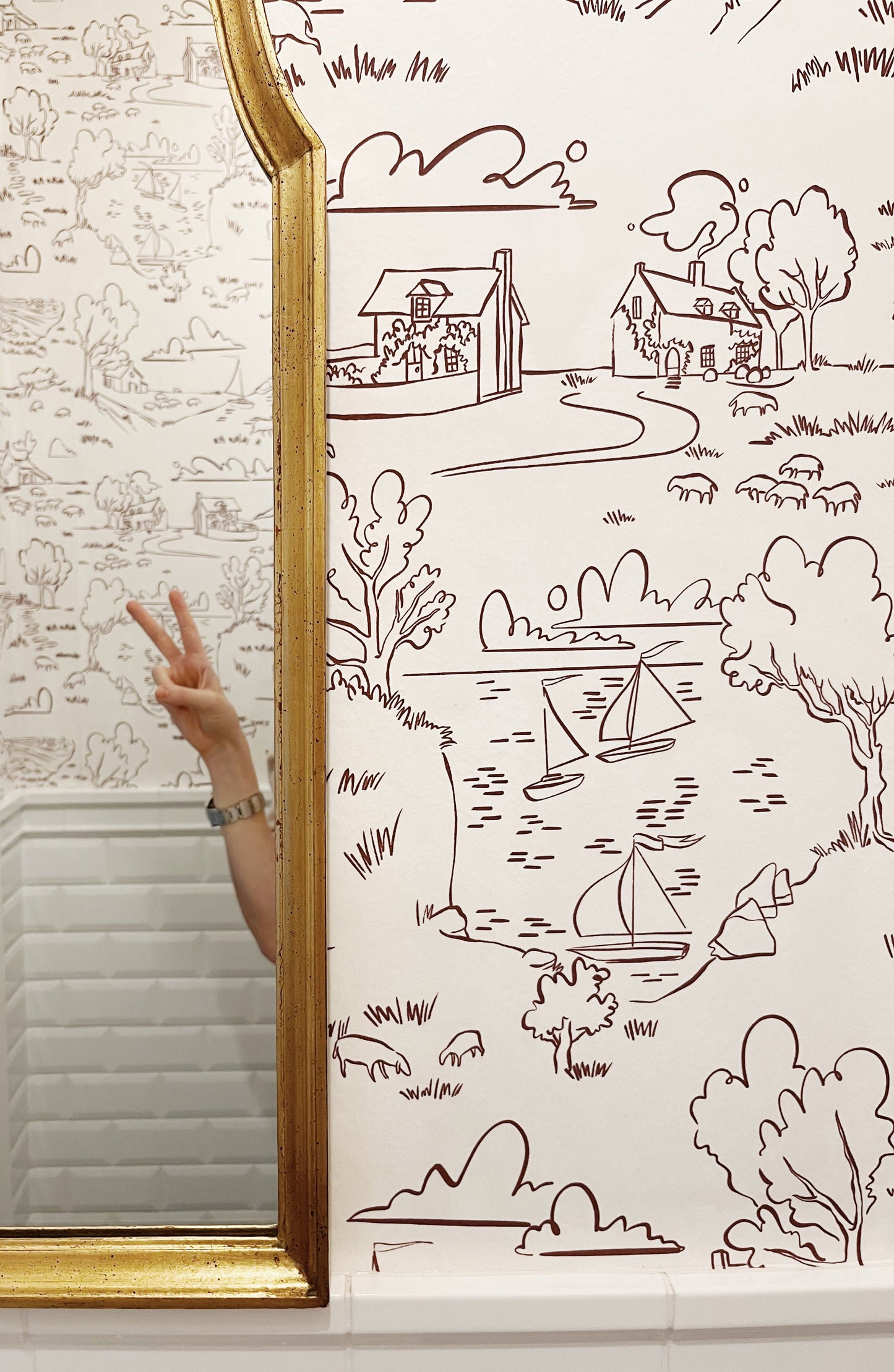 Helford Wallpaper – RUST