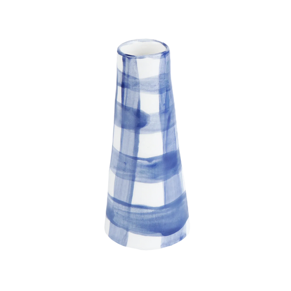 Vichy Blue Vase