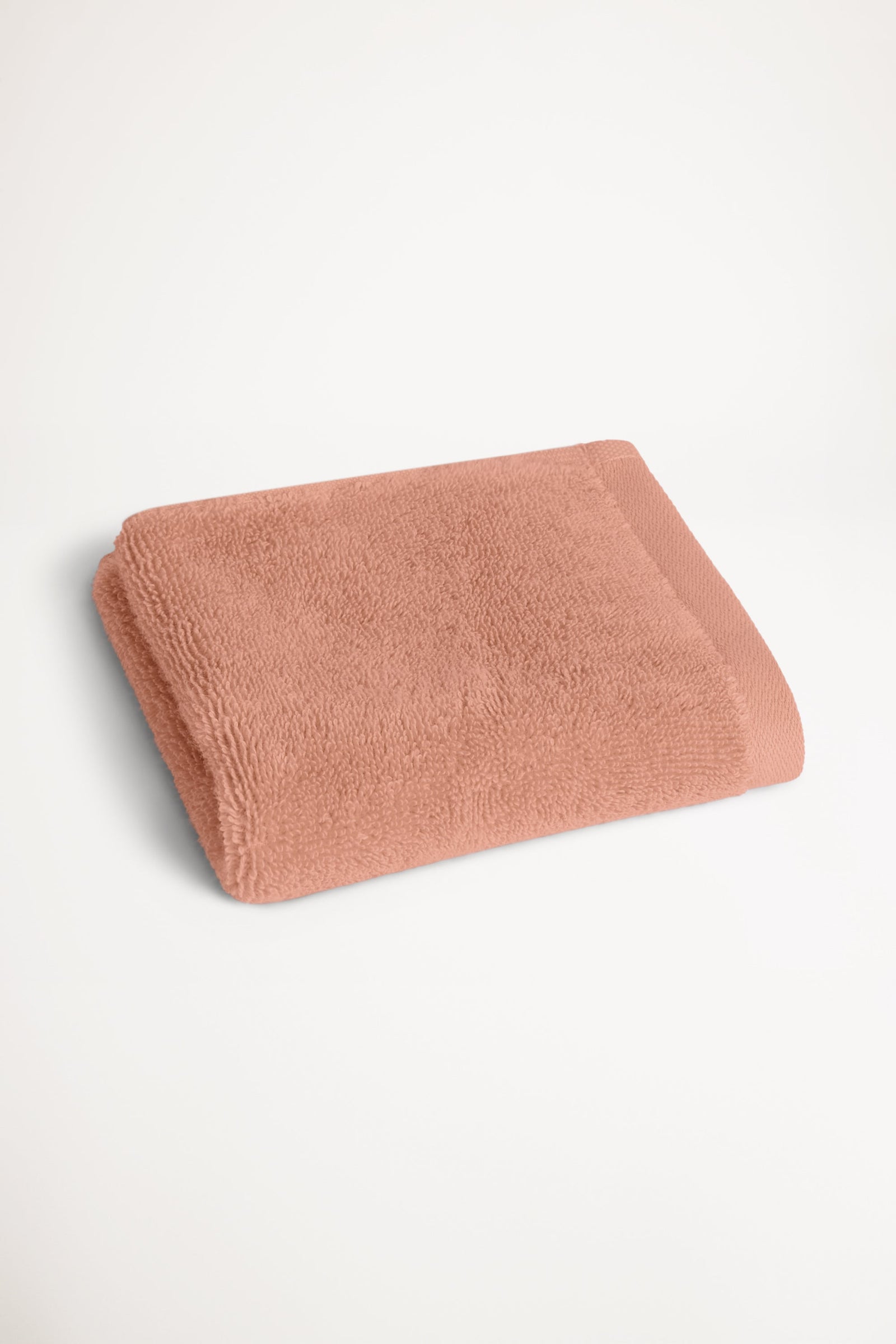 Organic Cotton Face Towel - Terracotta