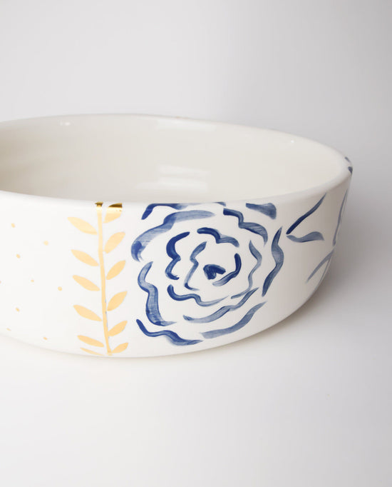 Royal Blue salad bowl
