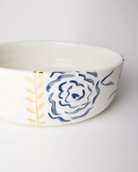 Royal Blue salad bowl