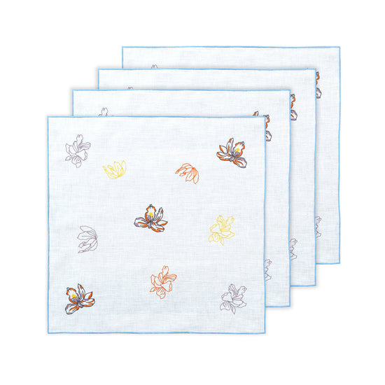 Floral Fresco Table Napkin - Multi (Set of 4)