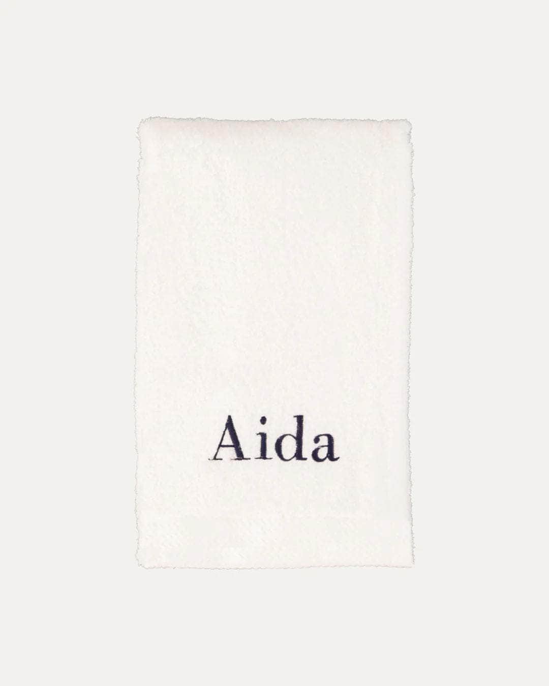 Personalised White Bath Towel