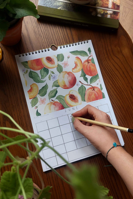 2026 Fruit Wall Calendar