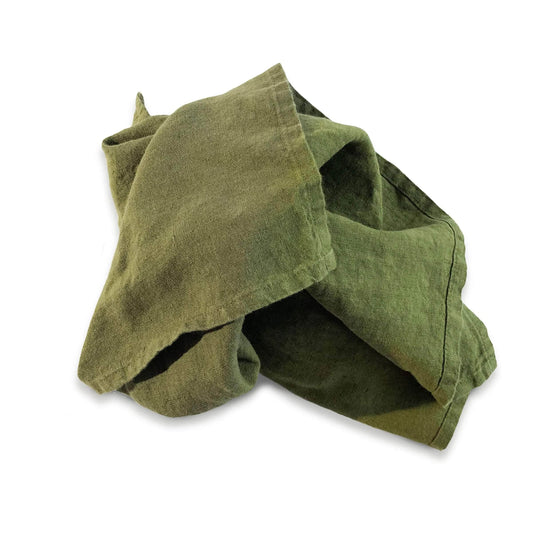 Dark Green Linen Napkin