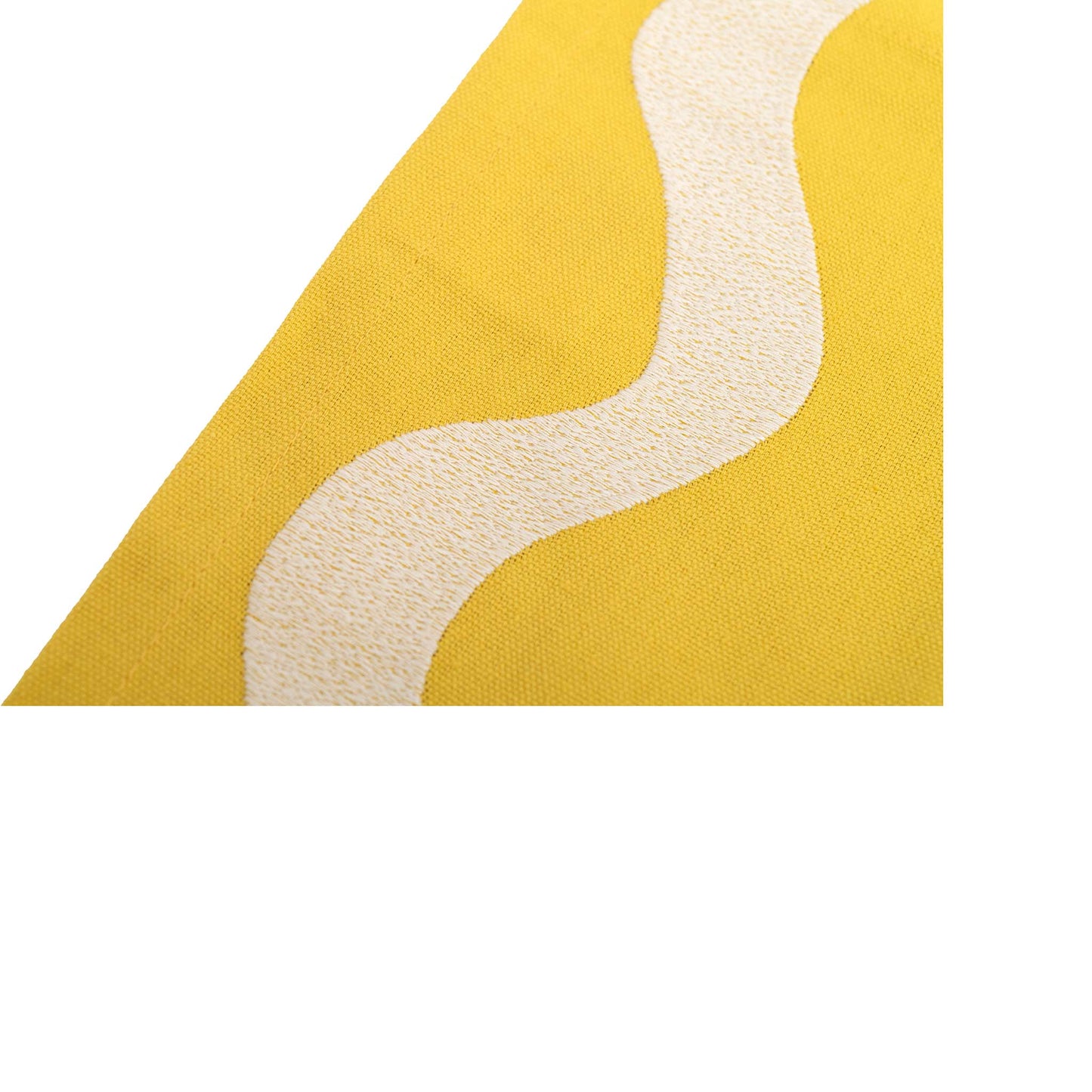 Amanecer Wave Yellow Napkin (Set of 4)