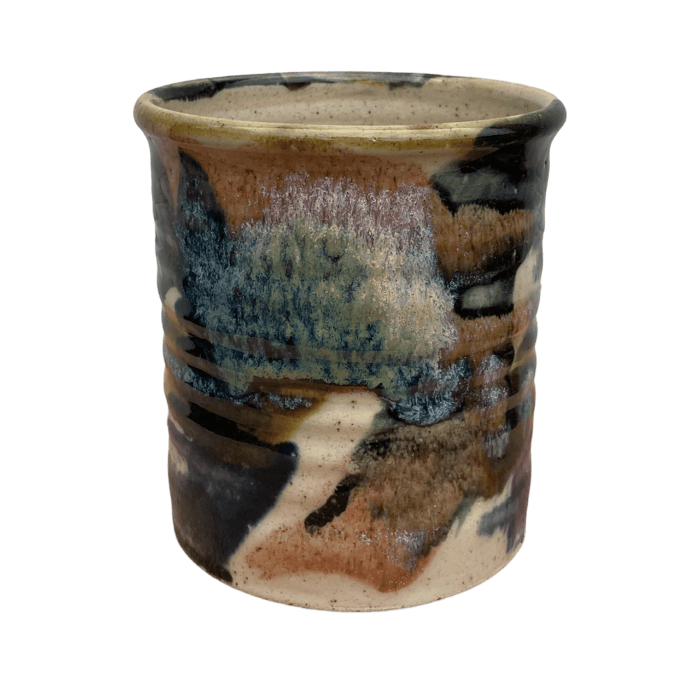 Mixed Glaze Pot #3