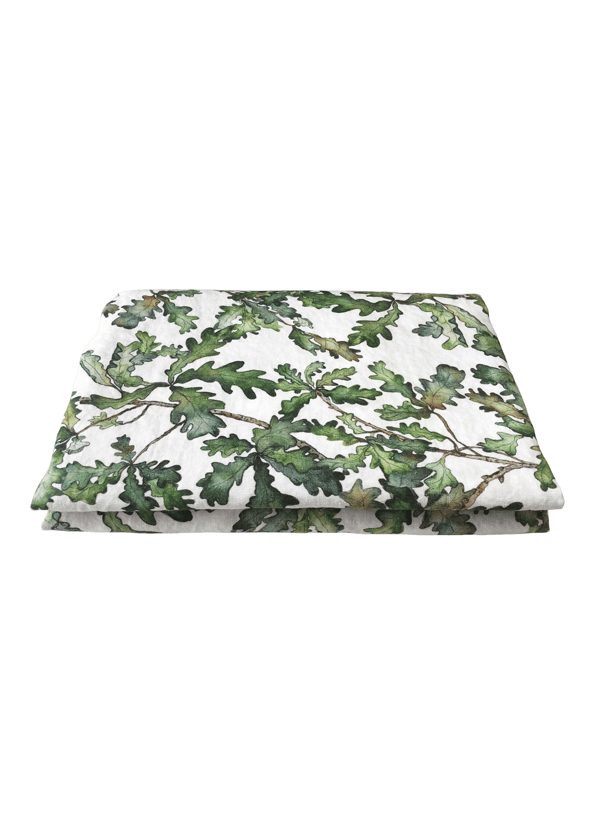 Oak Leaf Linen Table Cloth