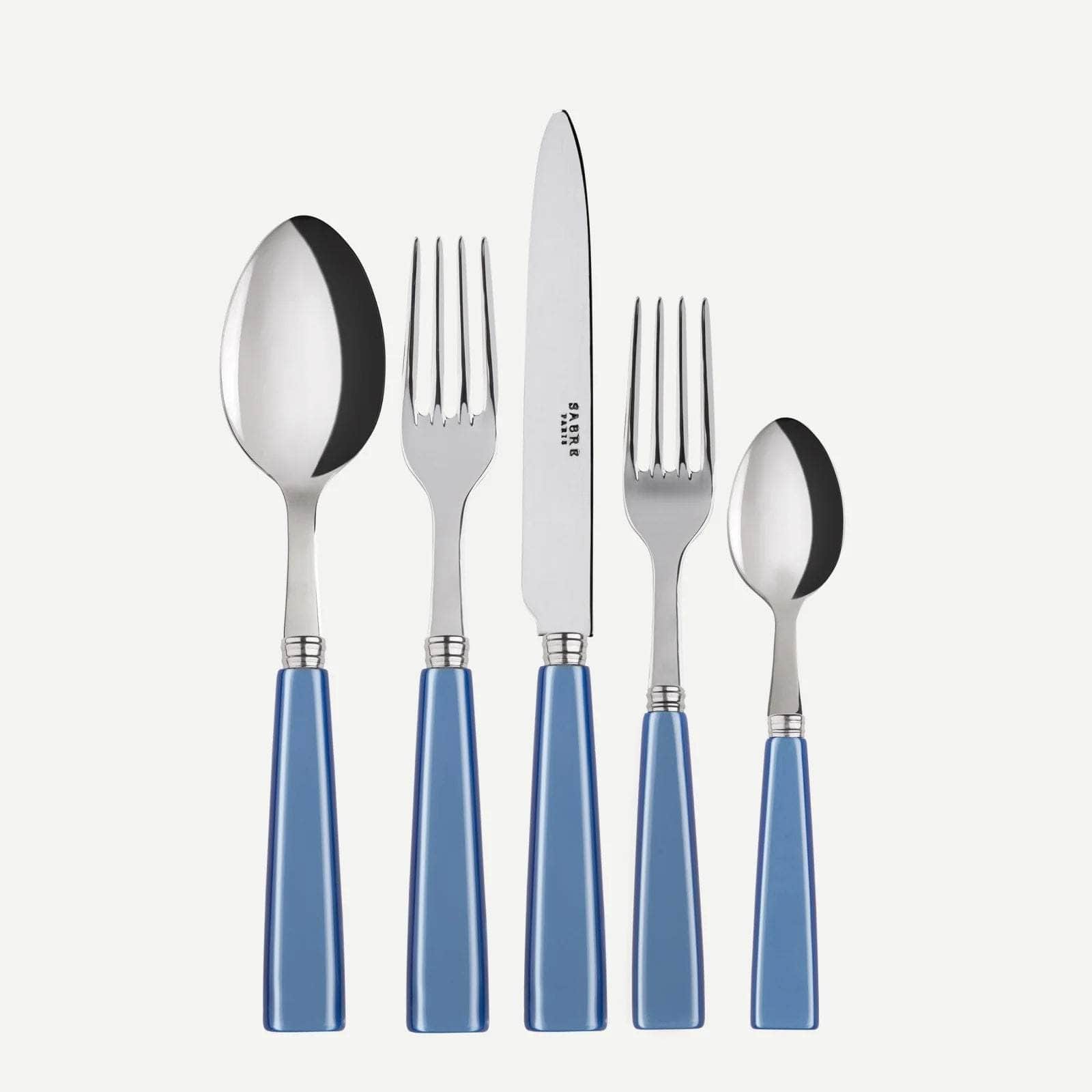 Icône 5 PC Cutlery Set, Light Blue