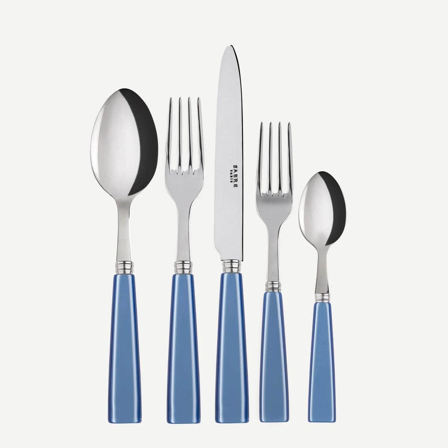 Icône 5 PC Cutlery Set, Light Blue