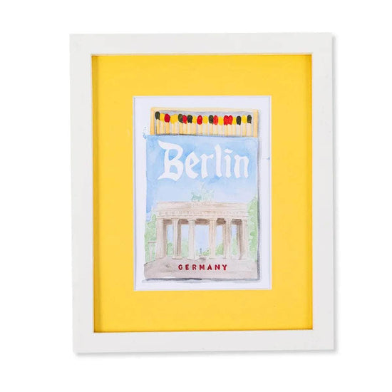 Berlin Matchbook Print