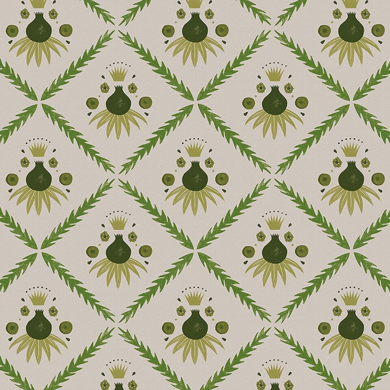 Pome Wallpaper Sample, Moss