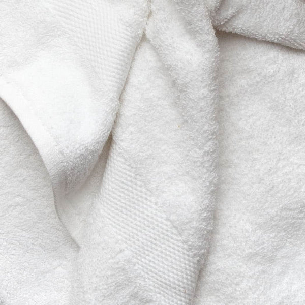 Luxury Organic Cotton White Towels