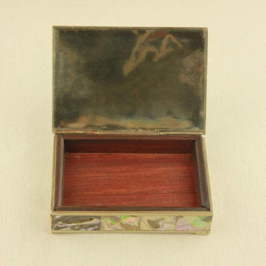 Vintage Abalone Jewellery Box