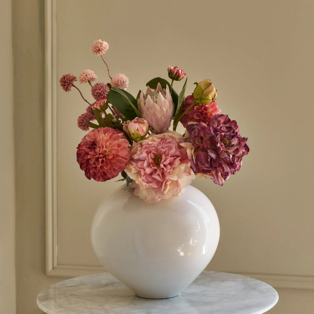 Lovisa - Faux Flower Arrangement - Pinks & Reds