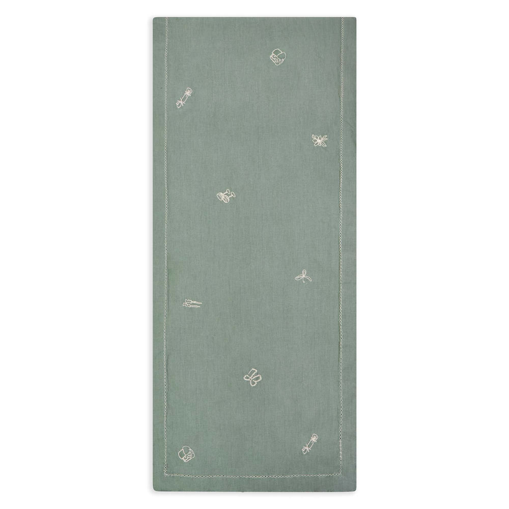 Christmas Table Runner - Pine Green
