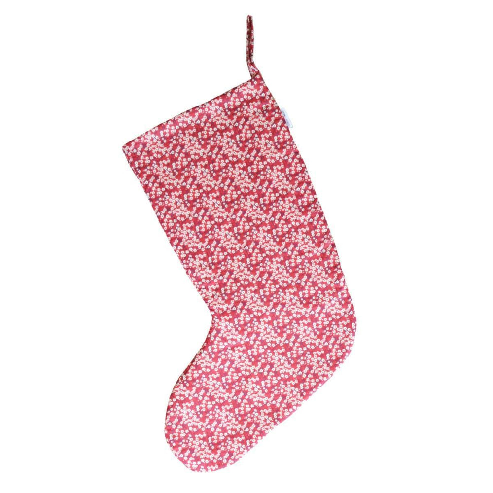 Christmas Stocking made with Liberty Fabric MITSI VALERIA