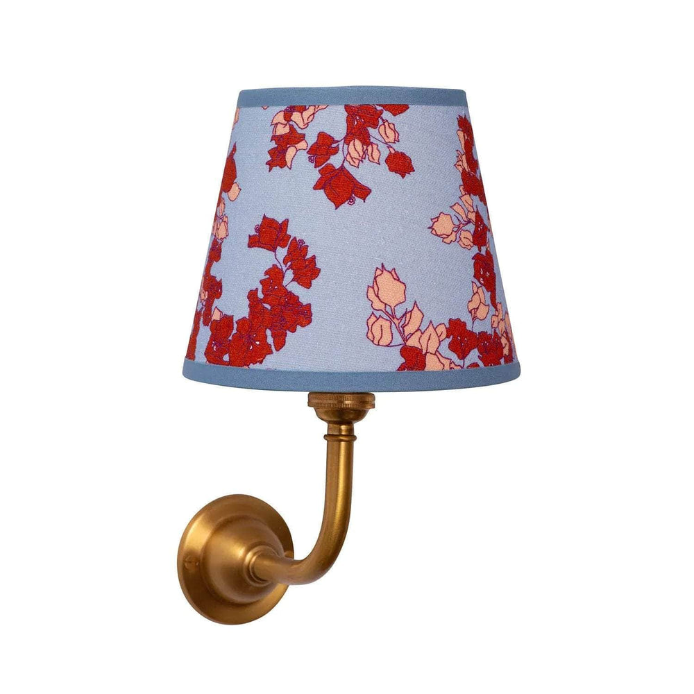 Najjar | Steel Blue 6" Candle Clip Lampshade